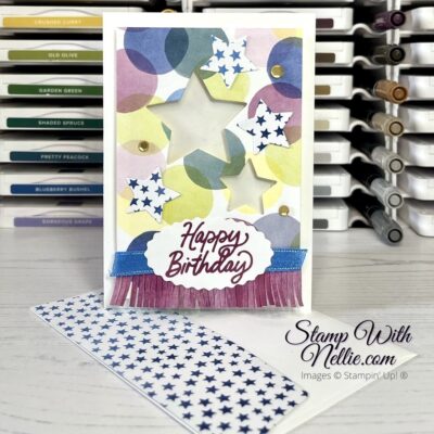 3 Note Cards & Envelopes featuring Bright & Beautiful Suite