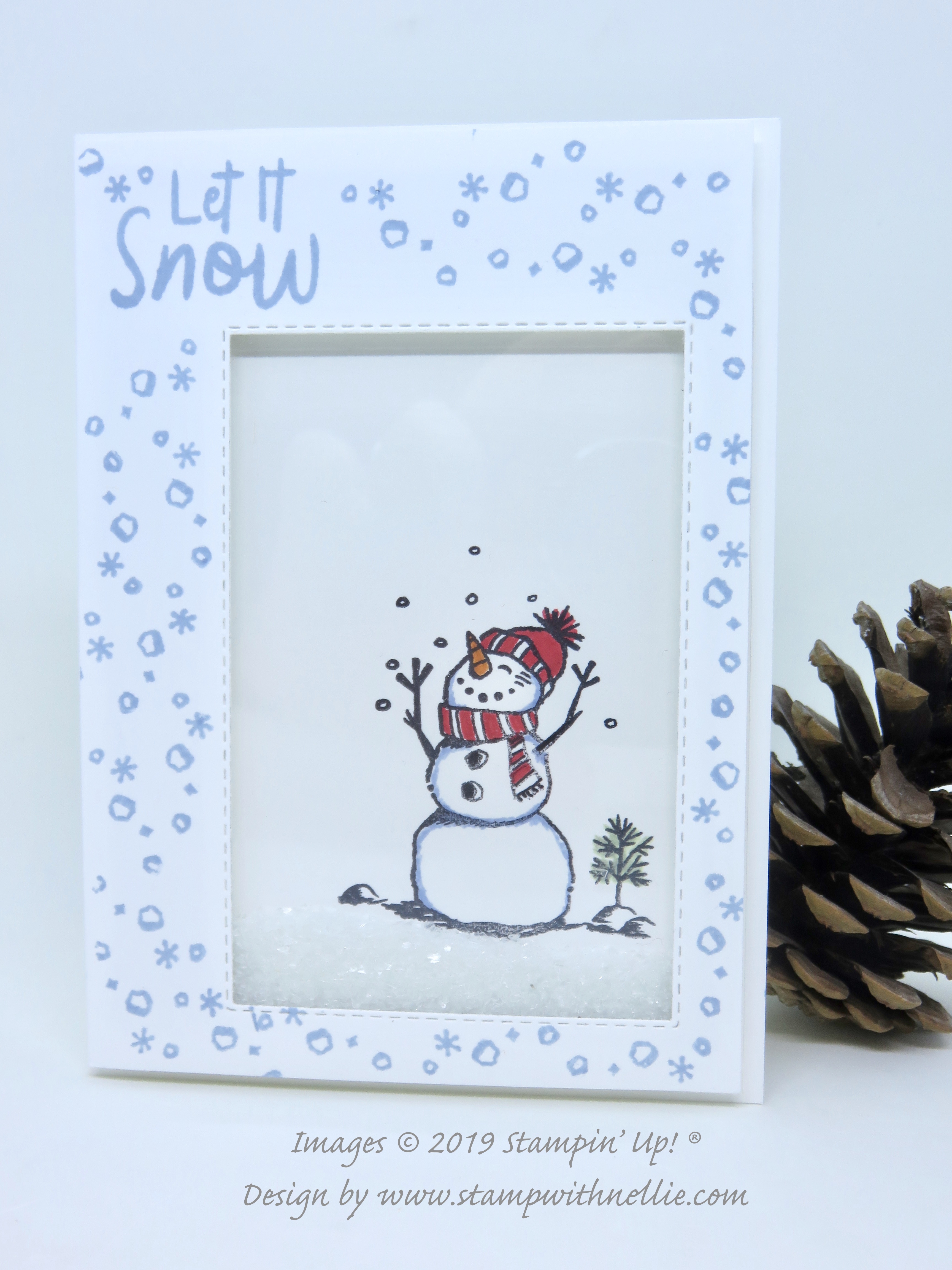 stampin up let it snow