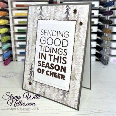 Sending Good Tidings Christmas card