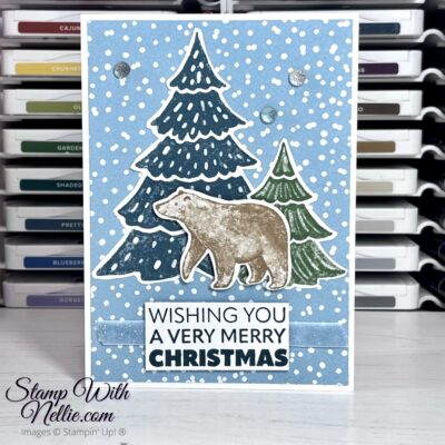 A Walk In The Forest Christmas card