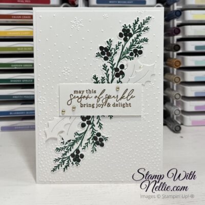 Magical Meadow Christmas card