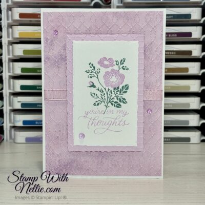 Softly Sophisticated card – Sale-A-Bration Sunday tutorial