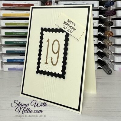 CAS Perennial Postage card