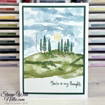 My first Hills of Tuscany card