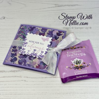 Perennial Lavender tea bag holder