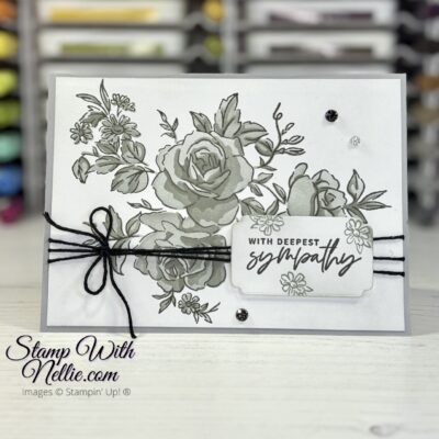 Layers of Beauty sympathy card – InspireInk Blog Hop