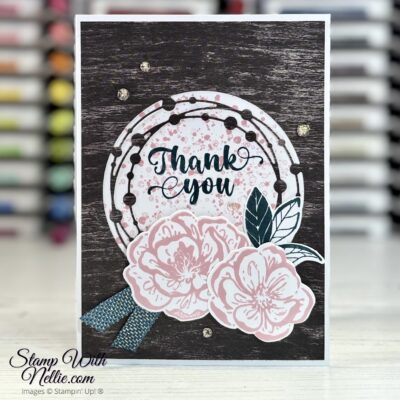 Irresistible Blooms thank you card – CCC150