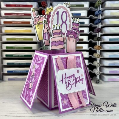 Attention Shoppers pop up card – Share it Sunday Blog Hop