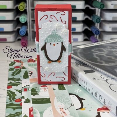 Snowy Scenes treat box – Sneak Peek & tutorial