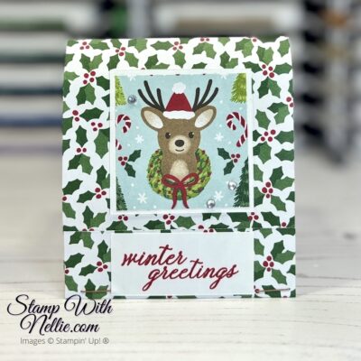 Reindeer Days treat package – tutorial