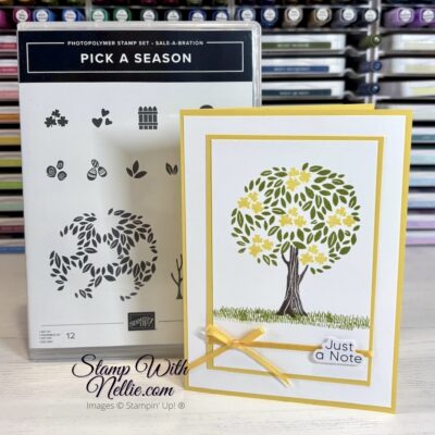 Pick A Season card – Sale-A-Bration Sunday