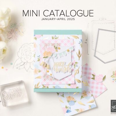 January to April 2025 mini catalogue now live