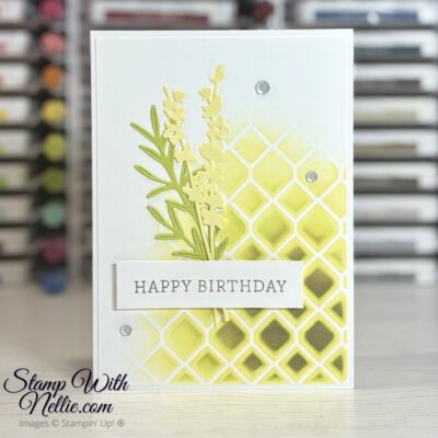 Linked Together birthday card – tutorial