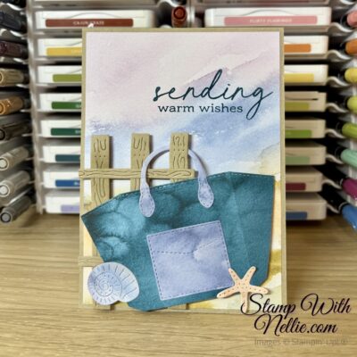 Notes & Totes scenic card – tutorial