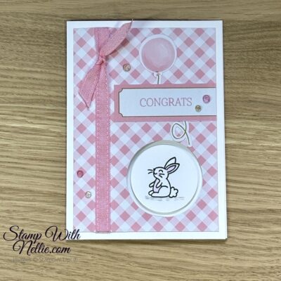 Choose Happy baby girl card