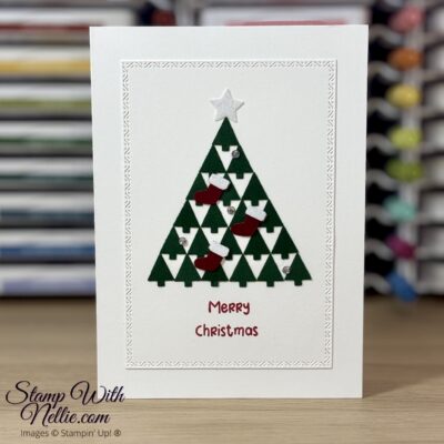A Little Cheer tree card