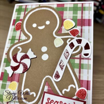 Gingerbread Man card – The Project Share Blog Hop – September 2025