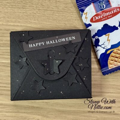 Halloween box with Jolly Delivery dies- tutorial