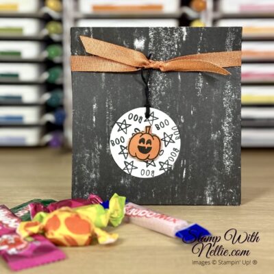 Halloween treat bag – tutorial