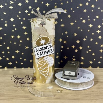 Christmas Treat wrapper – tutorial