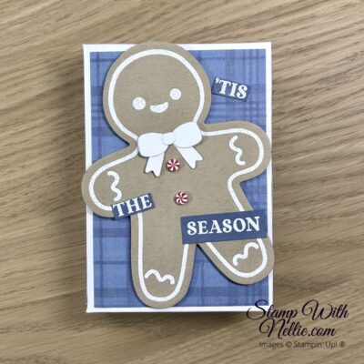 Gingerbread Man gift box – tutorial