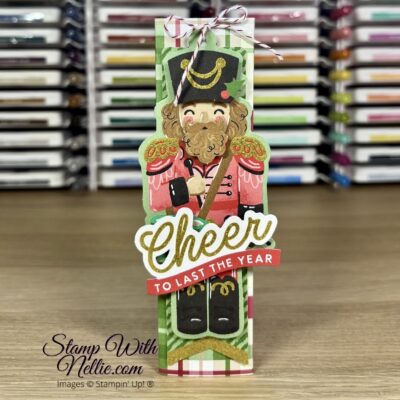 Nutcracker Tag topped box – tutorial