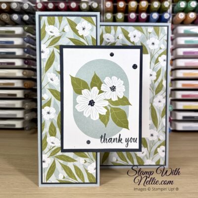 Lovely Blossoms Z fold card – video