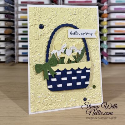Easter Basket card – video