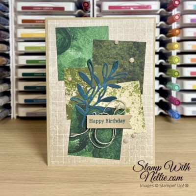 Nature Walk DSP card – The Project Share Blog Hop
