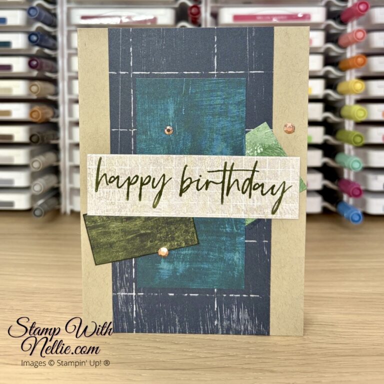 Nature Walk birthday card - Stamp Around UK Video Hop - April 2026 ...
